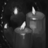 Rendered candles from a photo